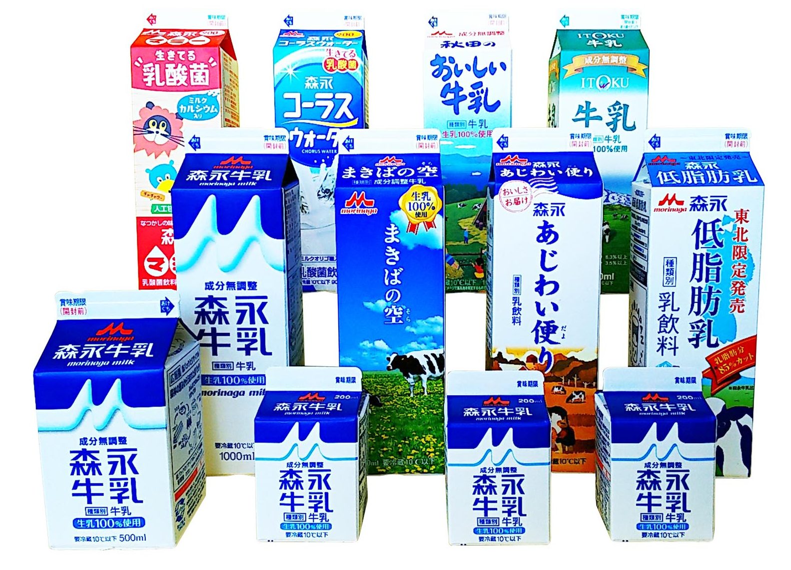 製品情報 秋田工場 東北森永乳業 株式会社